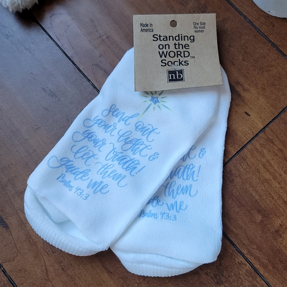 Standing on the WORD Accessories - Standing on the WORD socks, Psalms 43:3